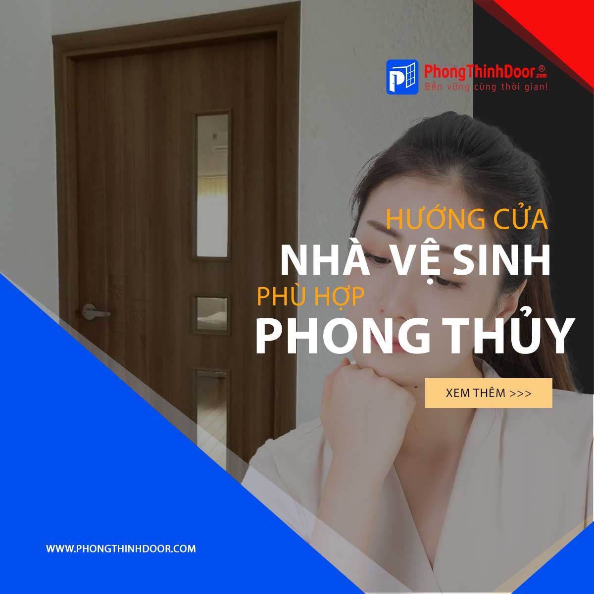 cửa nhà vệ sinh quay hướng nào