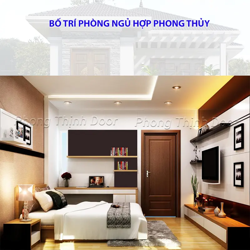 Bố trí phòng ngủ hợp phong thủy