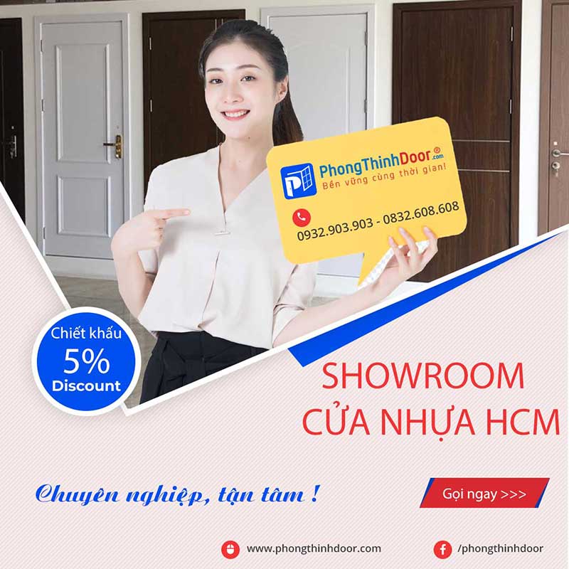 showroom cửa nhựa hcm