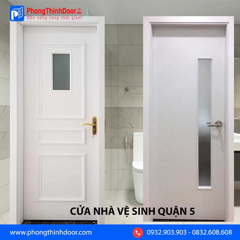 cửa nhà vệ sinh quận 5