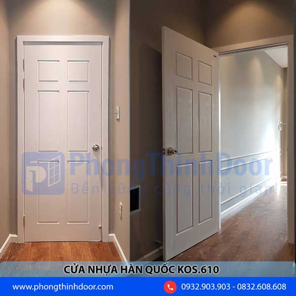 cửa nhựa hàn quốc kos 610
