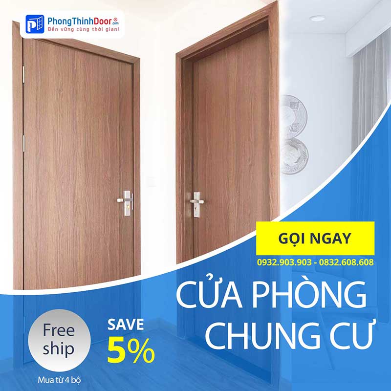cửa phòng chung cư
