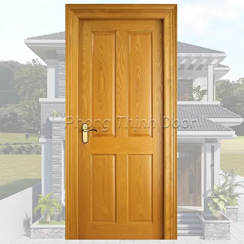 cửa gỗ 1 cánh phòng ngủ đẹp
