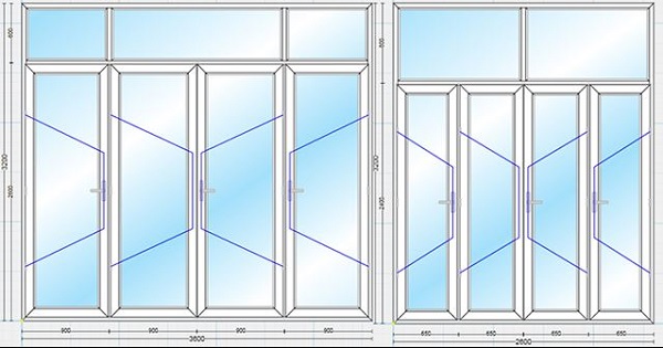 Cần phân biệt kích thước thông thủy và kích thước khung bao