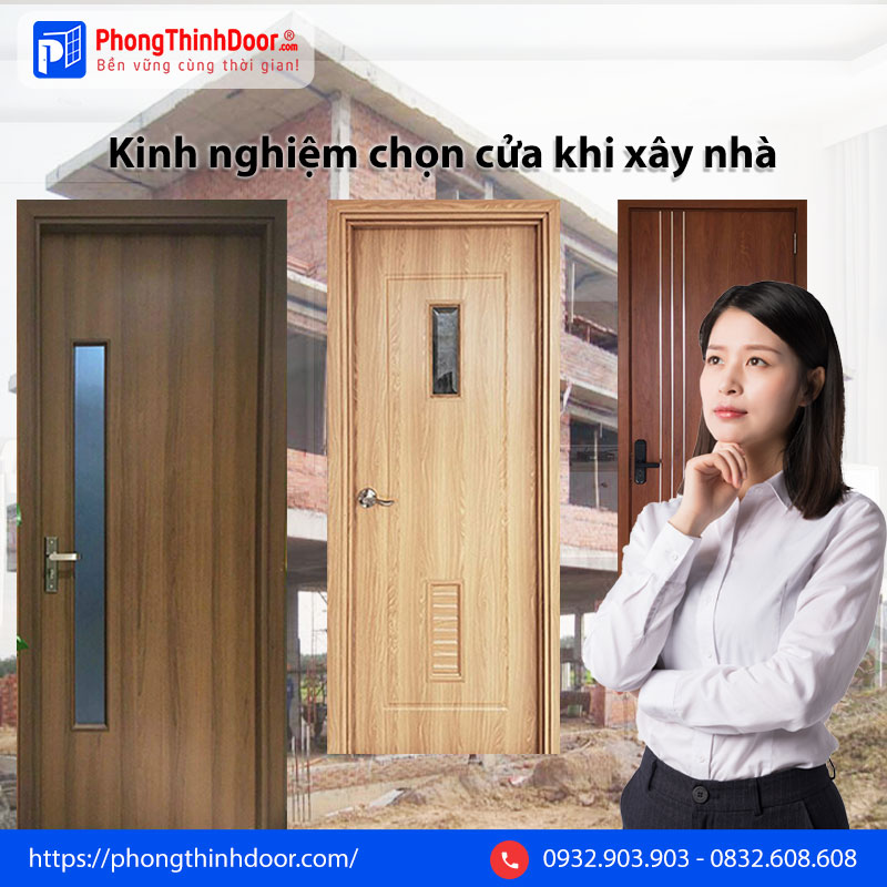 kinh nghiệm chọn cửa khi xây nhà
