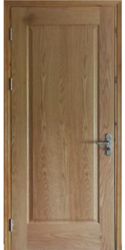 CỬA PHÒNG NGỦ HDF VENEER 1B-ASH