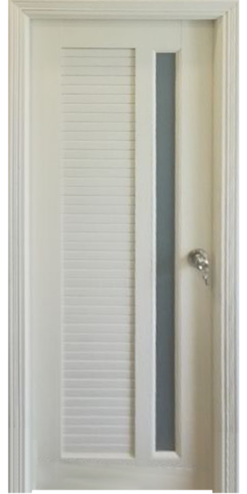 Cửa nhựa nhà vệ sinh YW-13, KT 800X2100