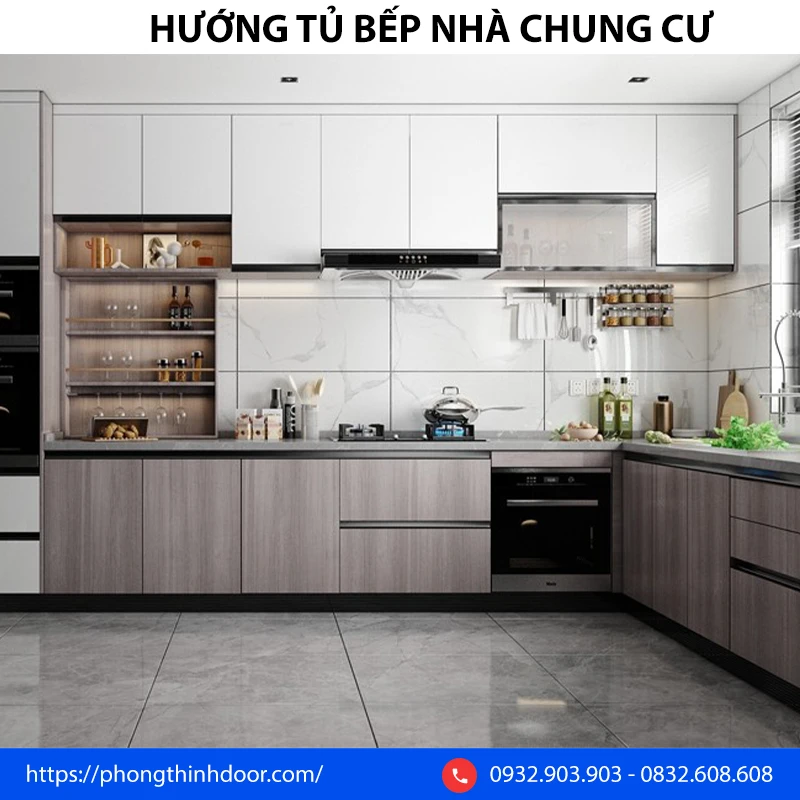 Hướng bếp nhà chung cư nên đặt như thế nào?