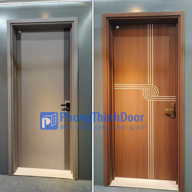 mẫu cửa nhựa composite mới nhất