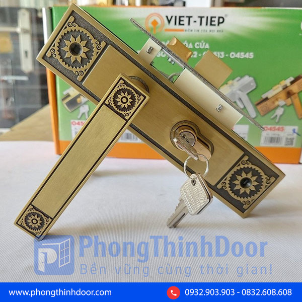 Khóa tay gạt Việt Tiệp 04545