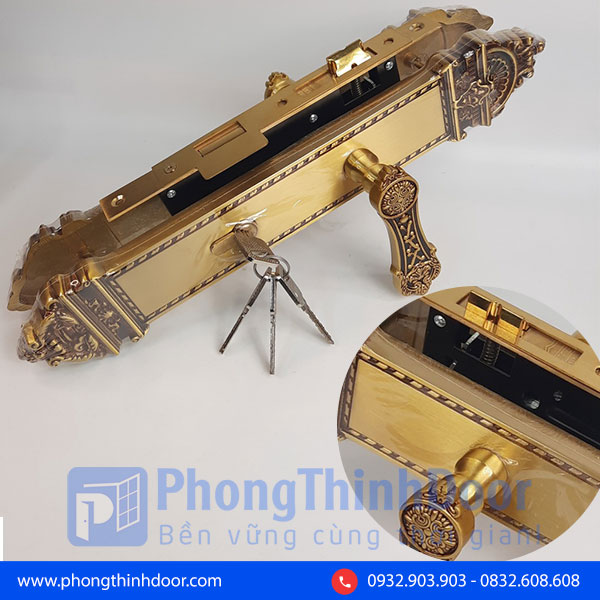 Khóa tay gạt việt tiệp 04199