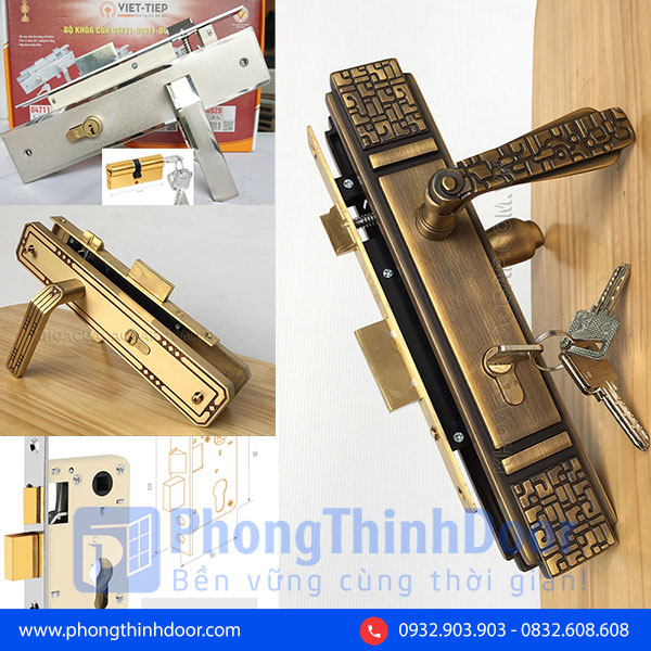 Khóa tay gạt Việt Tiệp