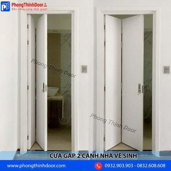 cửa gấp 2 cánh