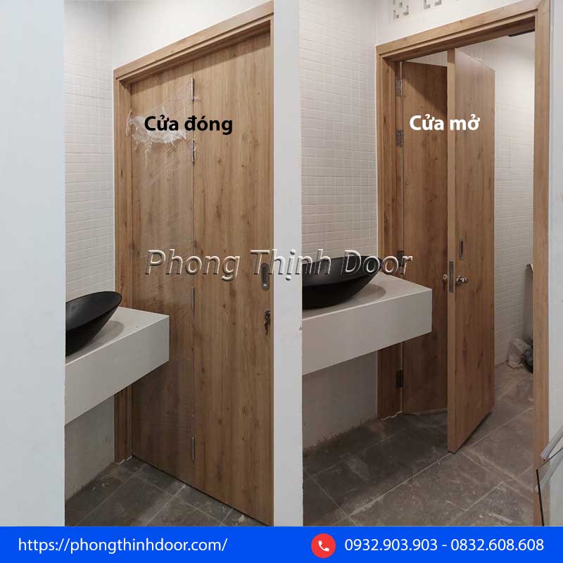 cửa gấp nhà tắm