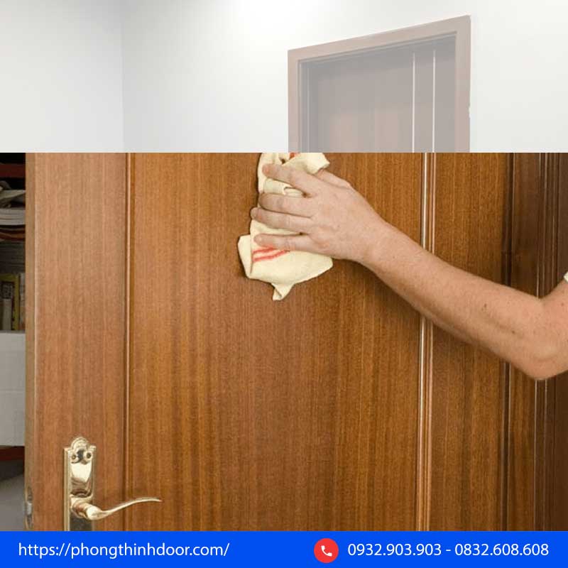 xử lý cửa mdf bị vô nước
