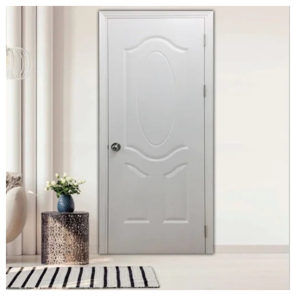 Cửa gỗ giá rẻ HDF có thiết kế tự nhiên, sang trọng