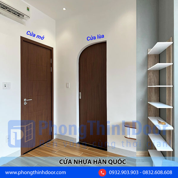 cửa lùa nhựa hàn quốc đẹp
