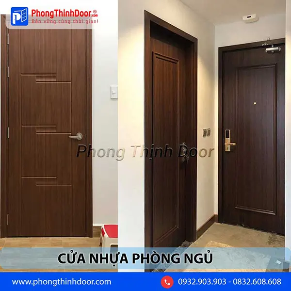 cửa nhựa phòng ngủ