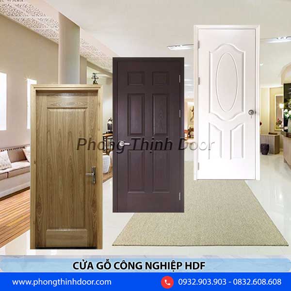 cửa gỗ công nghiệp hdf