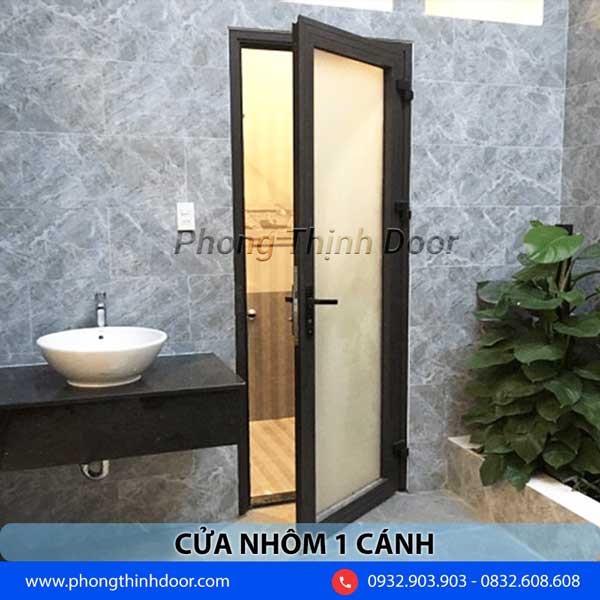 cửa toilet nhôm
