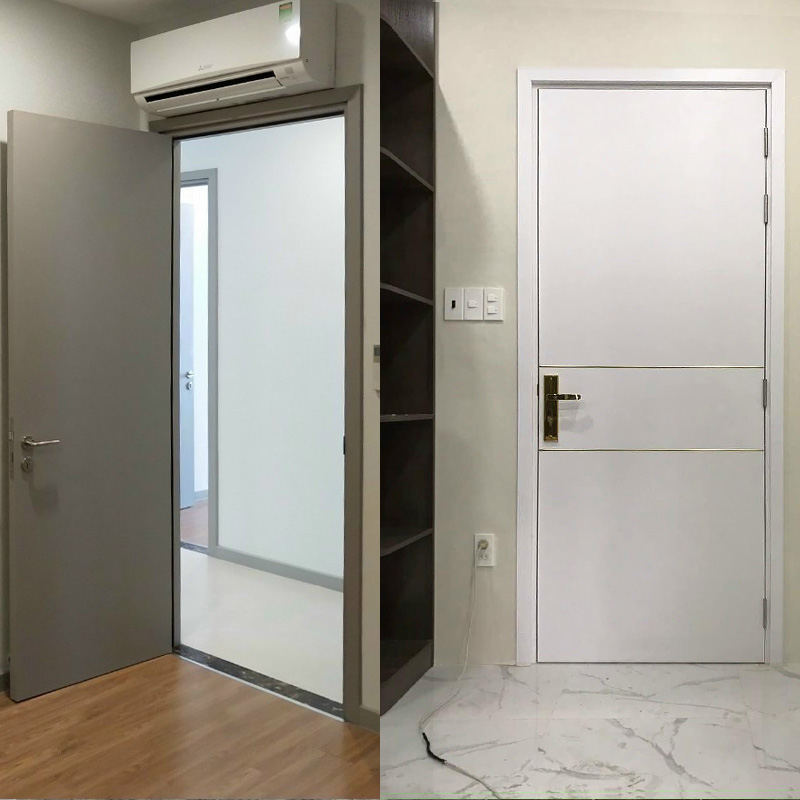 cửa nhựa composite phẳng