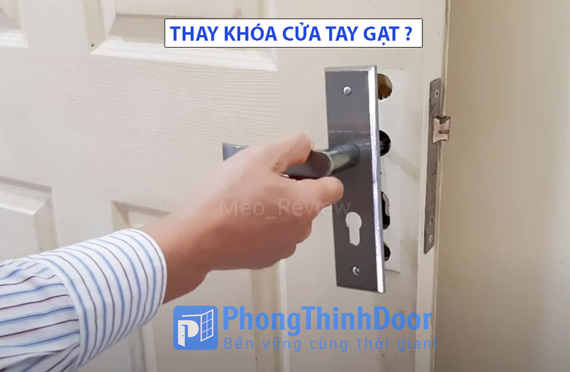 thay khóa cửa tay gạt tại tphcm