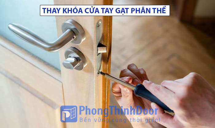 thay khóa gạt phân thể