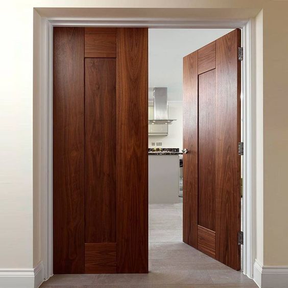 Mẫu cửa gỗ 2 cánh đẹp phòng ngủ