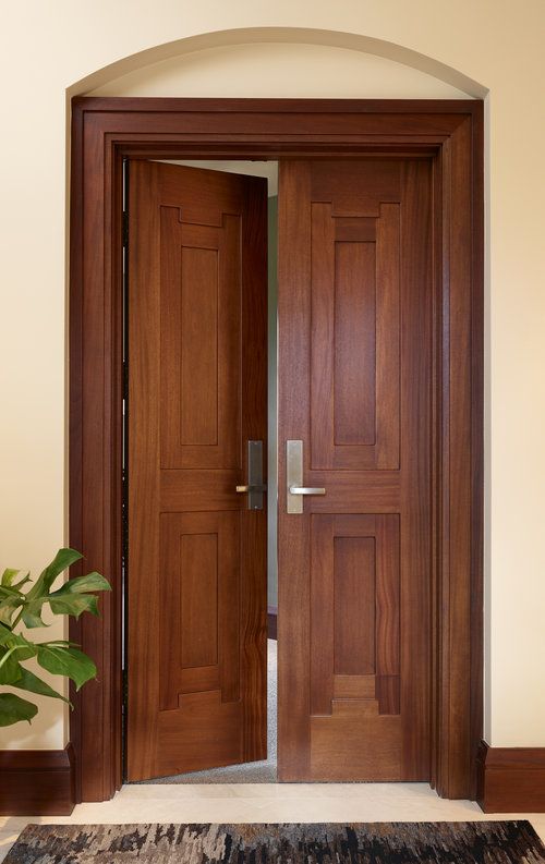 mẫu cửa gỗ 2 cánh đẹp