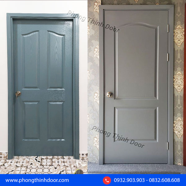cửa gố giá rẻ 1 cánh phòng ngủ