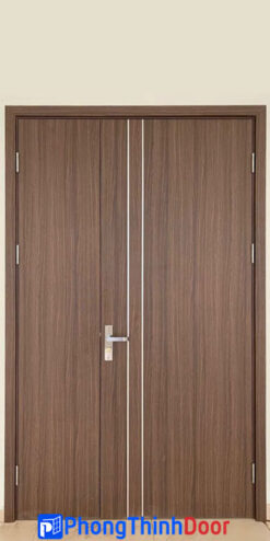 cửa composite 2 canh chạy chỉ