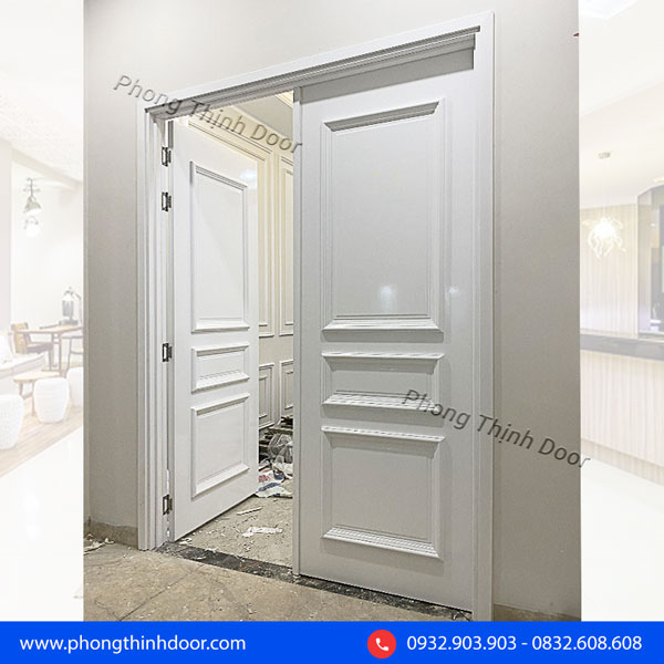 cửa nhựa composite hai cánh