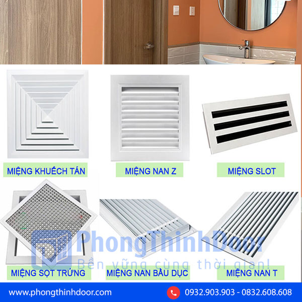 cửa thông gió toilet