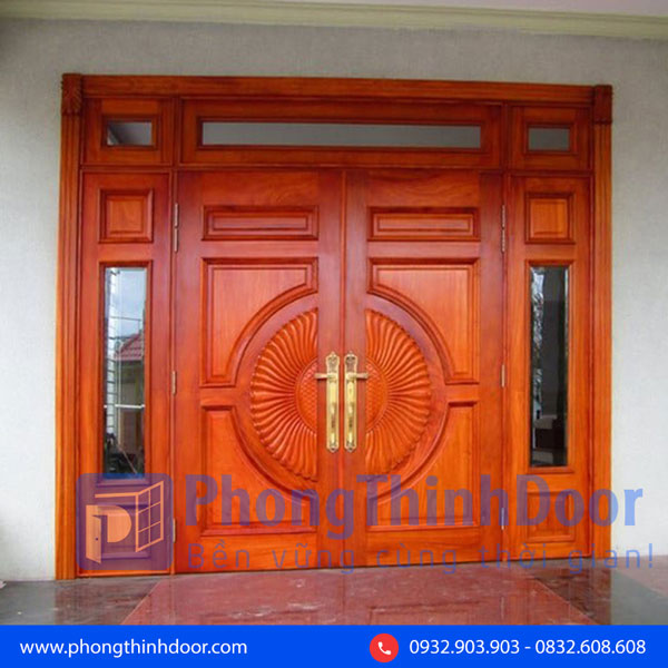 Cửa gỗ 4 cánh