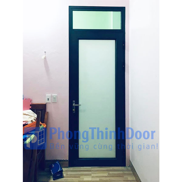 cửa nhôm kính mờ phòng ngủ