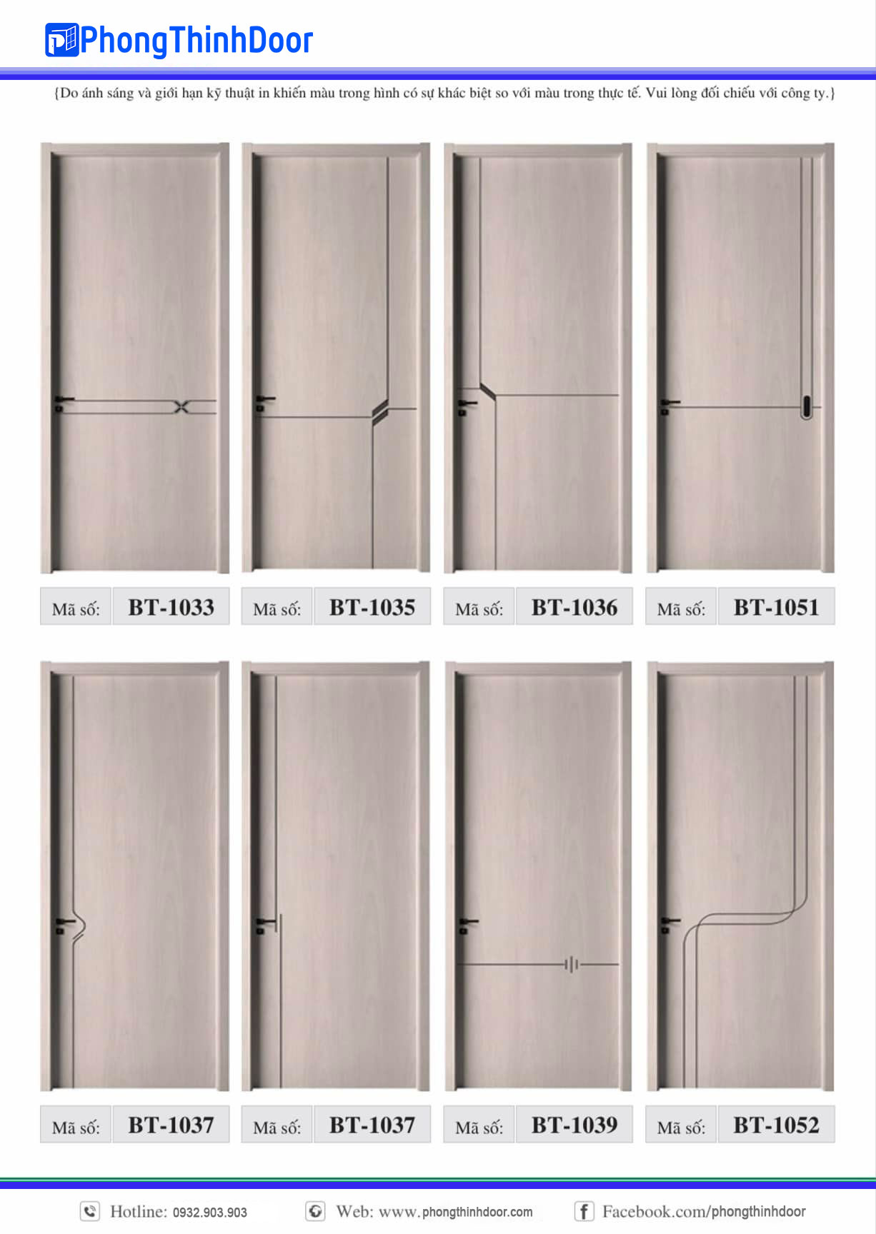 mẫu cửa composite dán decal