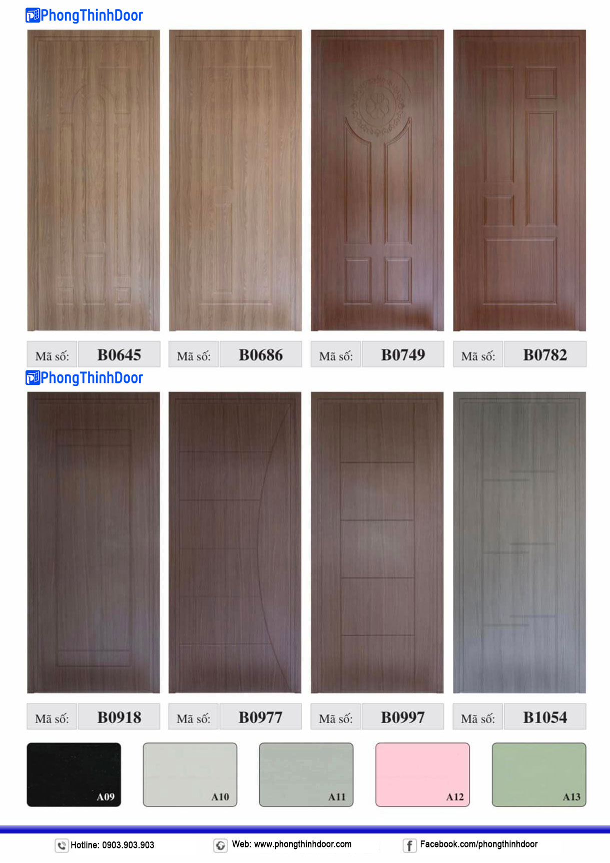 mẫu cửa nhựa composite đẹp