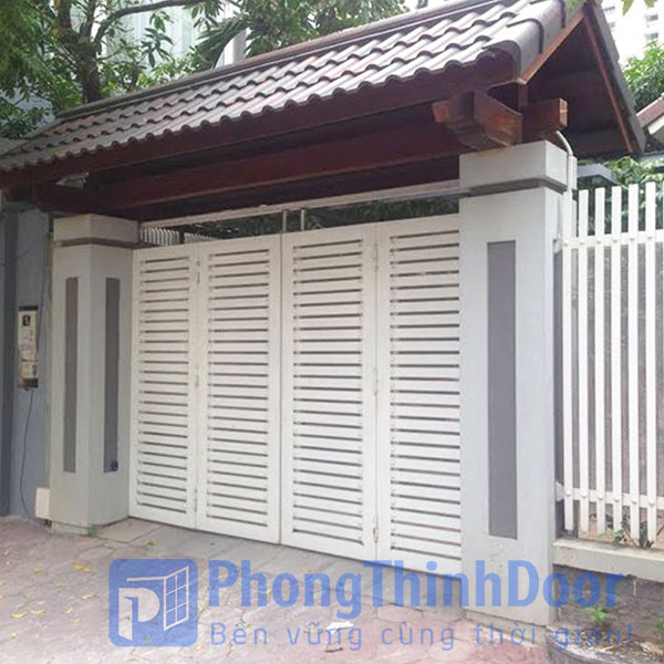 cửa cổng sắt cho nhà cấp 4