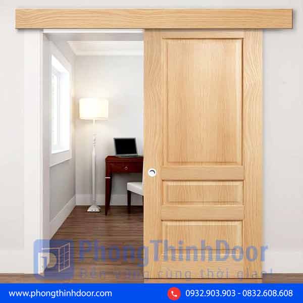 cửa lùa gỗ cao cấp