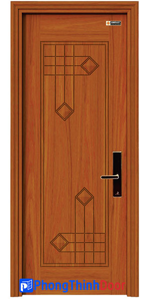 cửa thép vân gỗ GS1H16