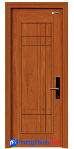 cửa thép vân gỗ PTD GS1H19