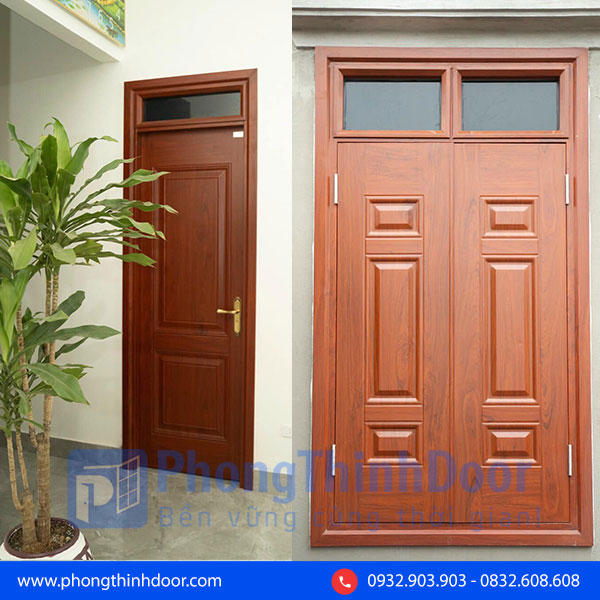 Ưu, nhược điểm của cửa thép vân gỗ
