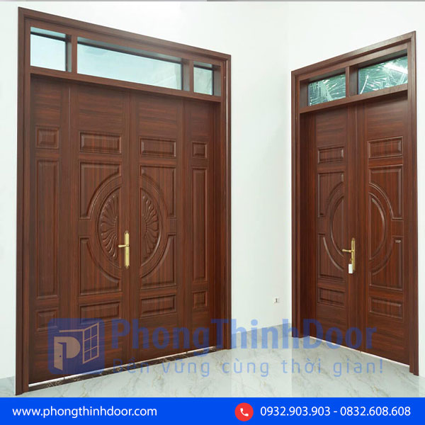 Cửa thép vân gỗ là gì?