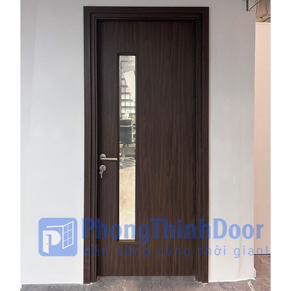 cửa composite ô kính dài