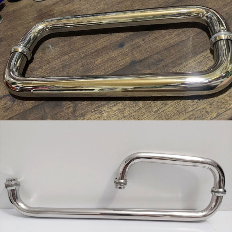 tay nắm inox cong 