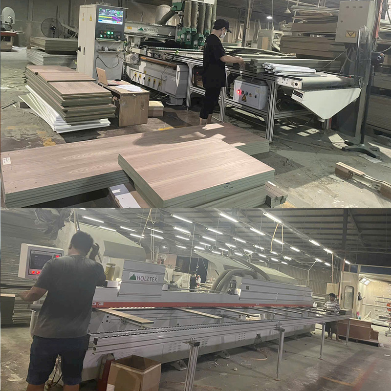 xưởng sản xuất cửa gỗ công nghiệp