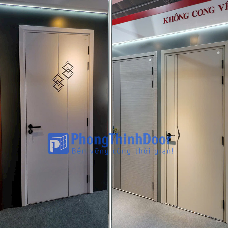cửa gỗ wpc hiện đại