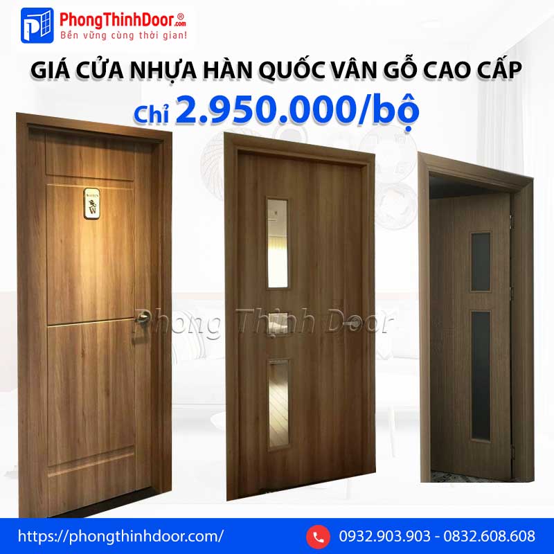 Báo giá cửa ABS Hàn Quốc hiện đại