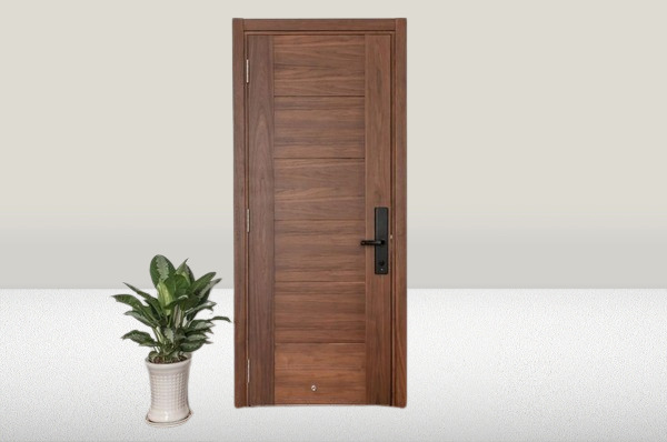 Cửa gỗ xoan đào làm cửa phòng ngủ