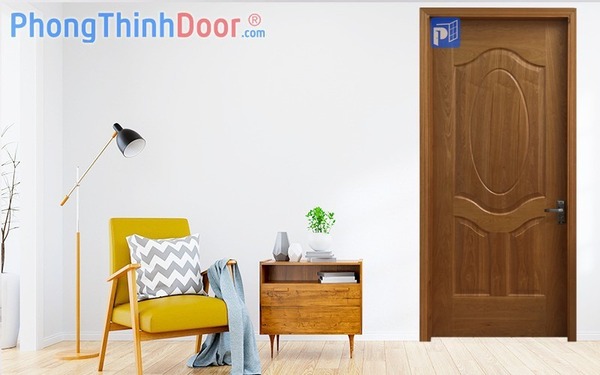Cửa thông phòng HDF Veneer 3A-Oak - dòng cửa gỗ cao cấp, được ưa chuộng
